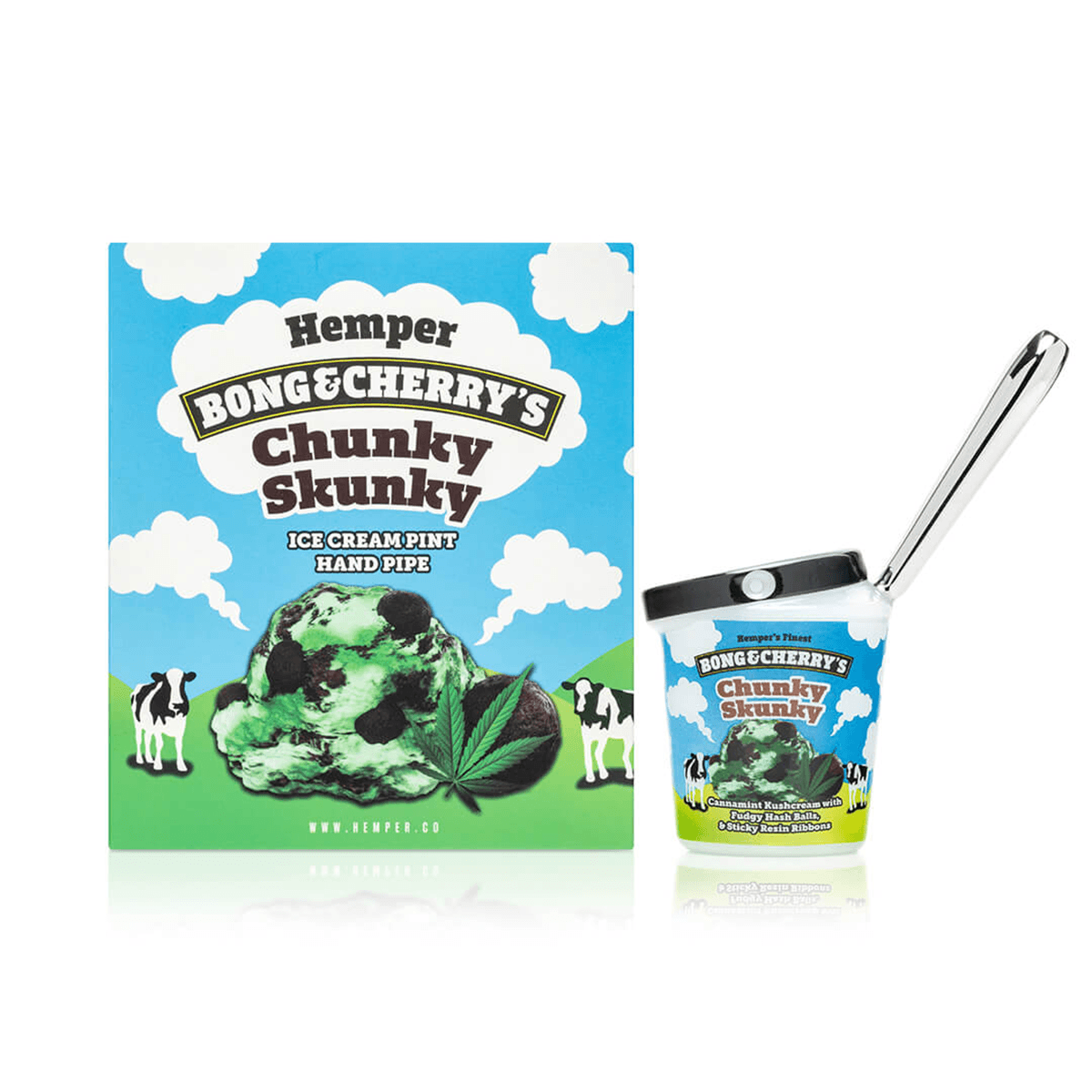 Hemper B & C Ice Cream Pint Hand Pipe