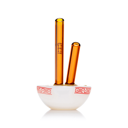 Hemper Ramen Bowl Glass Hand Pipe 3.3”