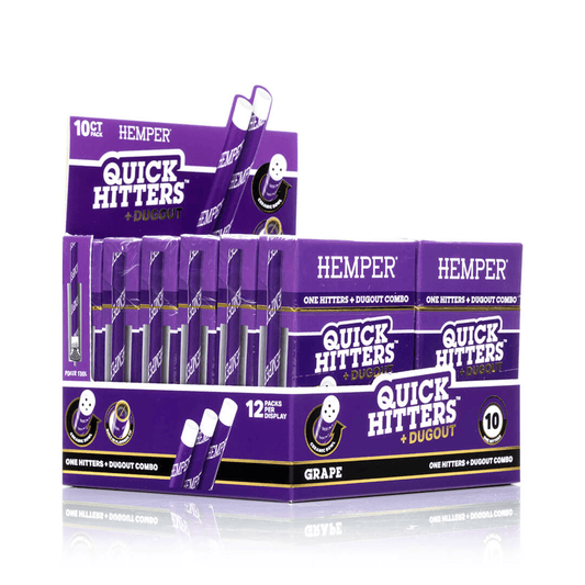 Hemper Quick Hitters Dugout Grape 12/10 Ct. Display