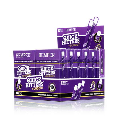 Hemper Quick Hitters Dugout Grape 12/10 Ct. Display
