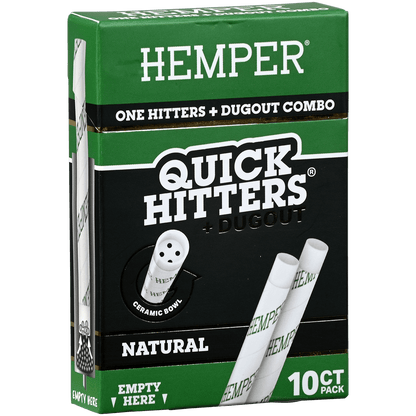 Hemper Quick Hitters Dugout Natural 12/10 Ct. Display