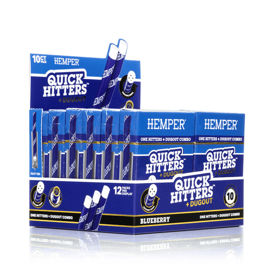 Hemper Quick Hitters Dugout Blueberry 12/10 Ct. Display