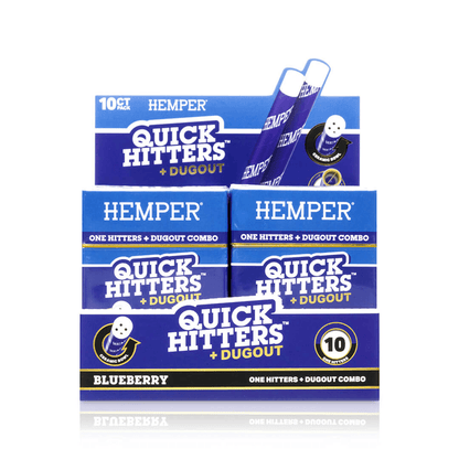 Hemper Quick Hitters Dugout Blueberry 12/10 Ct. Display