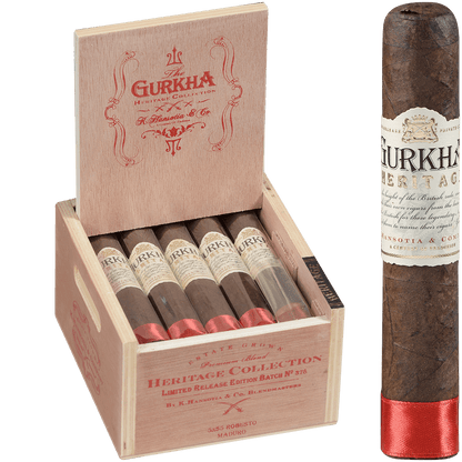 Gurkha Heritage Maduro Robusto 15 Ct. Box 5.00X55