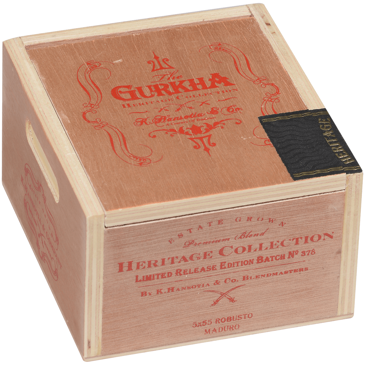 Gurkha Heritage Maduro Robusto 15 Ct. Box 5.00X55