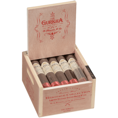 Gurkha Heritage Maduro Robusto 15 Ct. Box 5.00X55