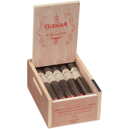 Gurkha Heritage Maduro Toro 15 Ct. Box 6.50X52