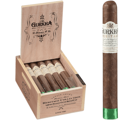 Gurkha Heritage Natural Toro 15 Ct. Box 6.50X52