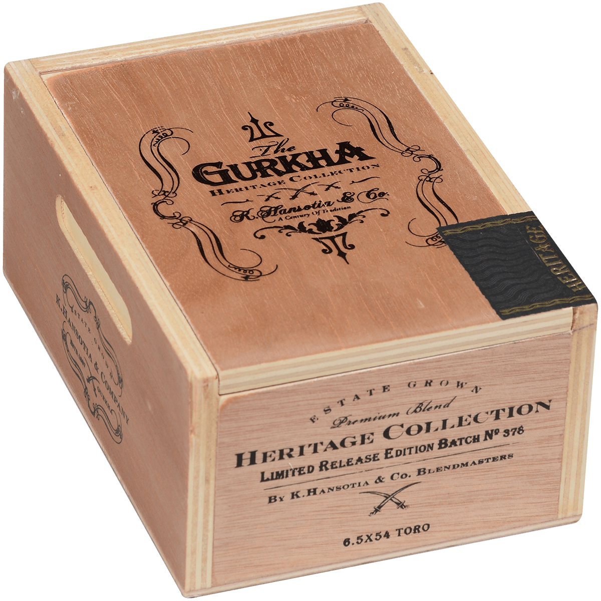 Gurkha Heritage Natural Toro 15 Ct. Box 6.50X52