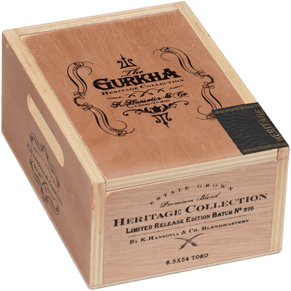 Gurkha Heritage Natural Toro 15 Ct. Box 6.50X52