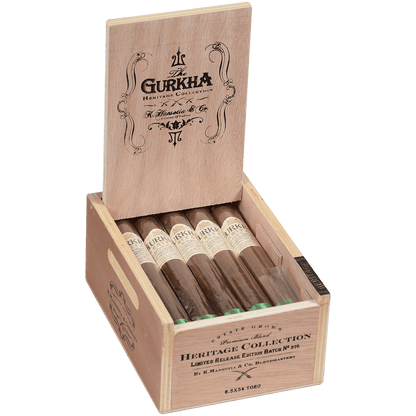 Gurkha Heritage Natural Toro 15 Ct. Box 6.50X52