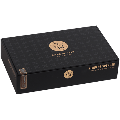 Jake Wyatt Gourmet Collection Herbert Spencer Gordo Maduro 22 Ct. Box 6.00X60