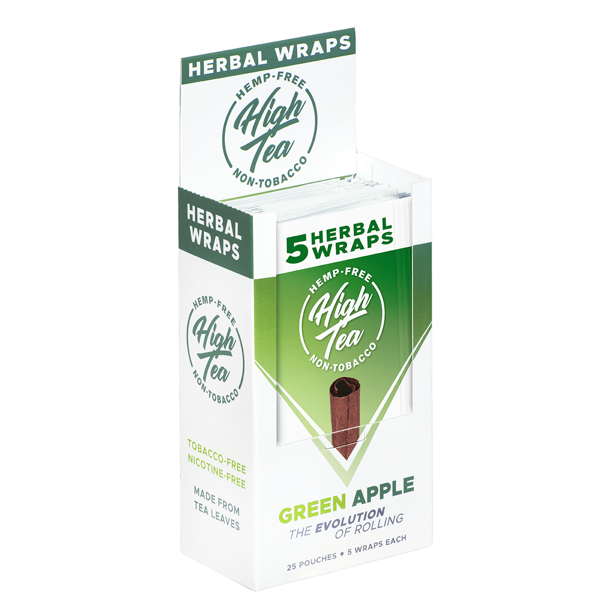 High Tea Herbal Wraps Green Apple 25/5 Ct.