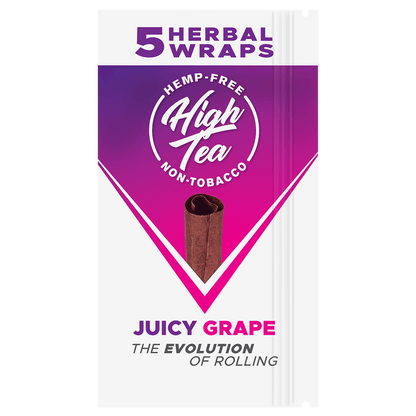 High Tea Herbal Wraps Juicy Grape 25/5 Ct.