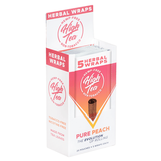 High Tea Herbal Wraps Pure Peach 25/5 Ct.
