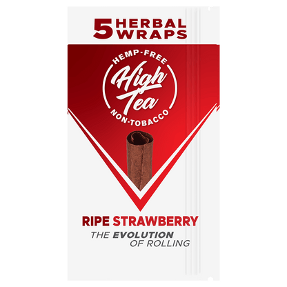 High Tea Herbal Wraps Ripe Strawberry 25/5 Ct.