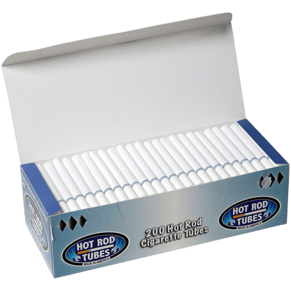 Cigarette Tubes Hot Rod Extra Smooth King Size 20Mm 200 Ct. Box