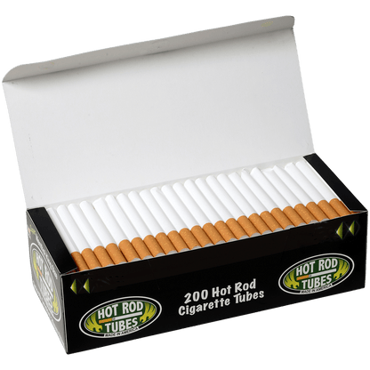 Cigarette Tubes Hot Rod Super Menthol King Size 20Mm 200 Ct. Box