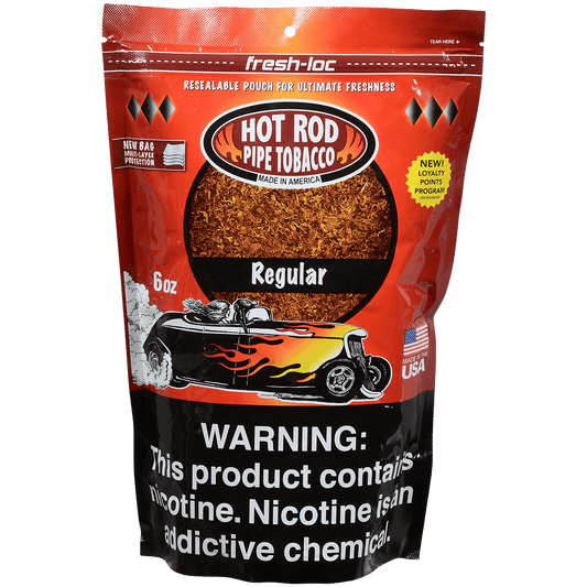 Hot Rod Pipe Tobacco Regular 6 Oz. Bag