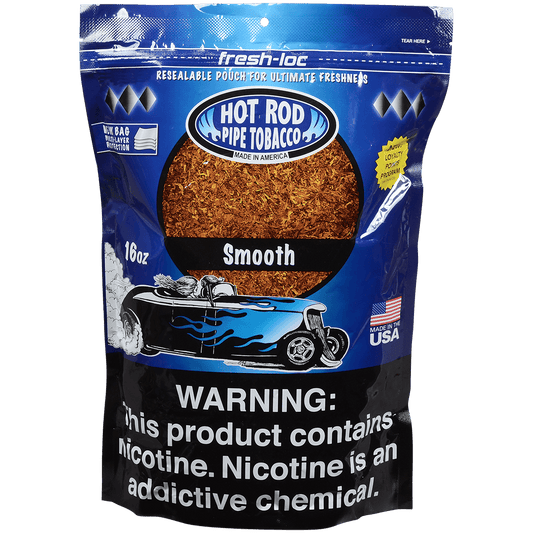 Hot Rod Pipe Tobacco Smooth 16 Oz. Bag