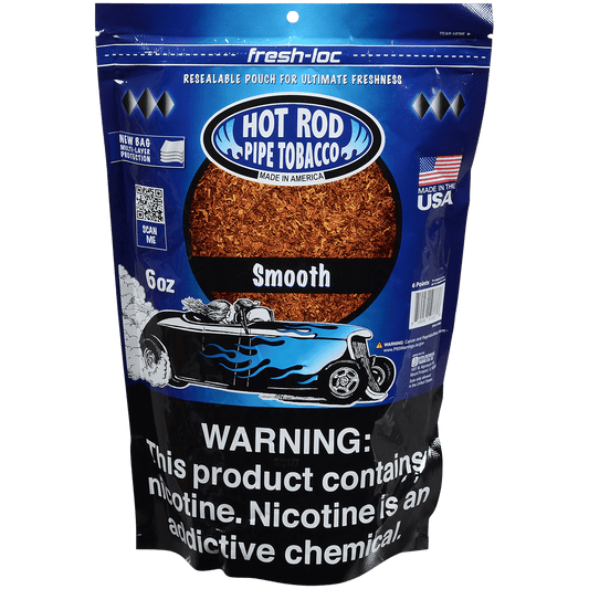 Hot Rod Pipe Tobacco Smooth 6 Oz. Bag