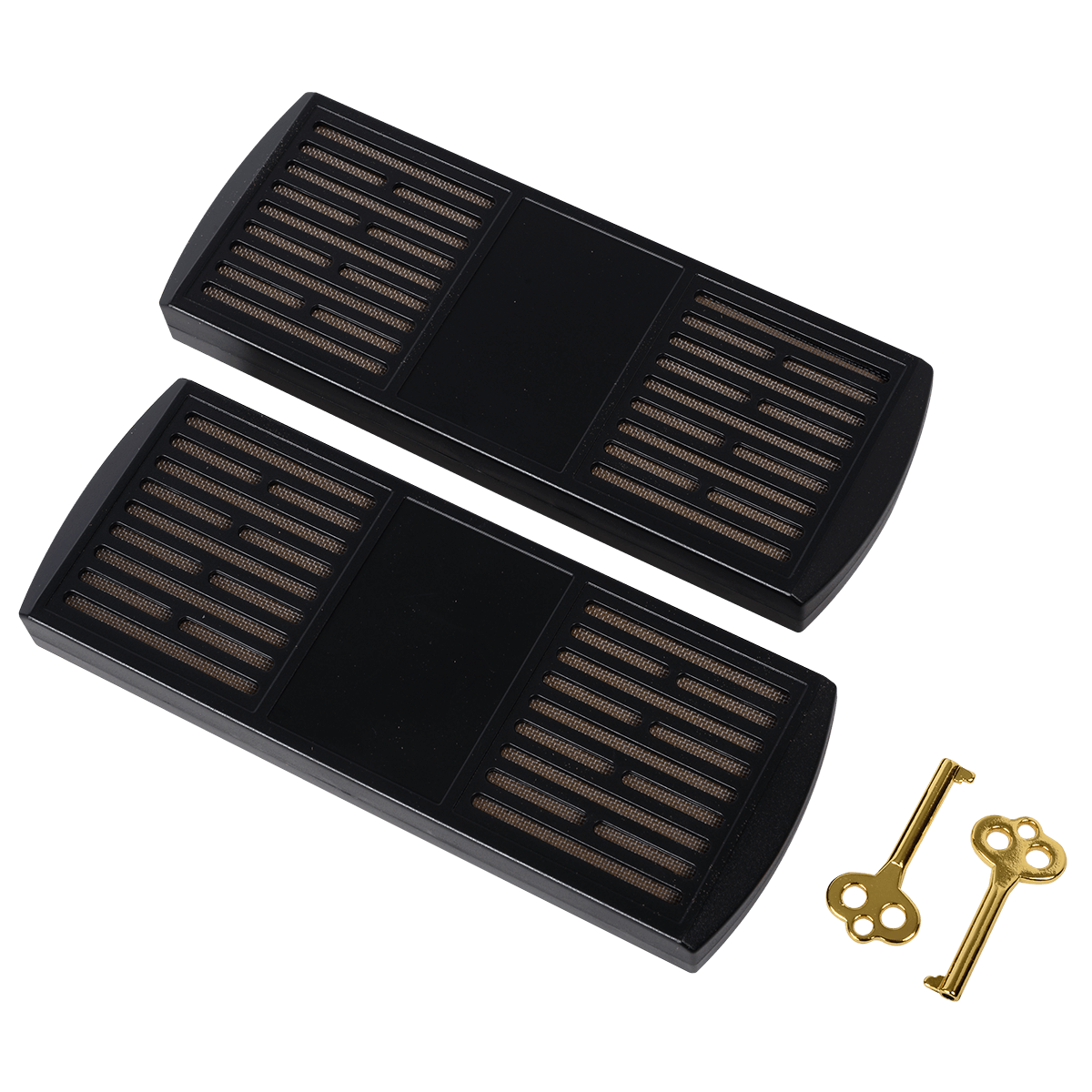 Humidor Havana Bay Matte Black Counter Top 180 Ct. 15" X 11" X 23"
