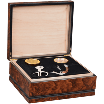 Humidor Gift Set CraftsmanS Bench Sonoma 65 Ct. 10 1 4 X 8 3 4 X 4 1 2"