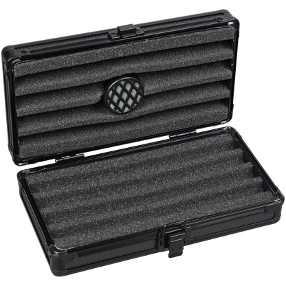 Humidor Travel CraftsmanS Bench Aluminum Black Passport 4 Ct.