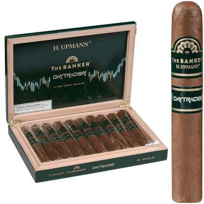 H. Upmann The Banker Daytrader Whale 10 Ct. Box 6.00X60