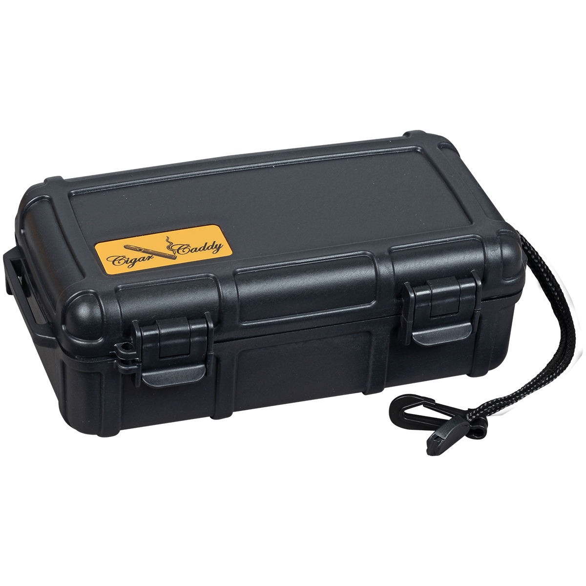 Humidor Travel Cigar Caddy 10 Ct Black