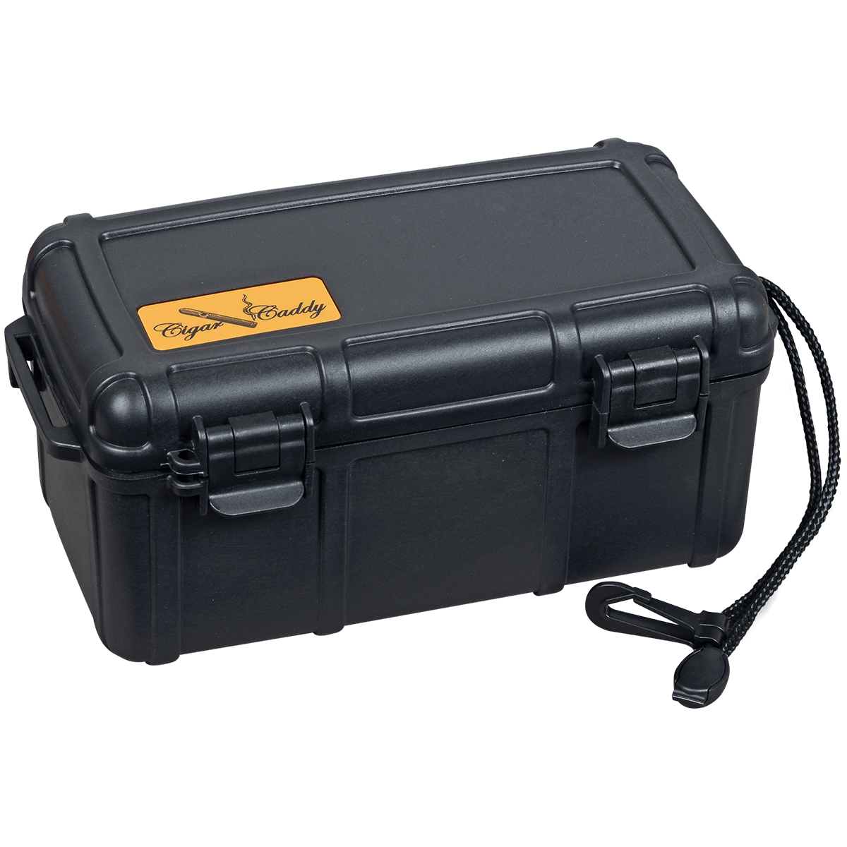 Humidor Travel Cigar Caddy 15 Ct Black