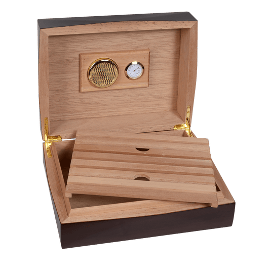 Havana Bay Humidor Wood Logo