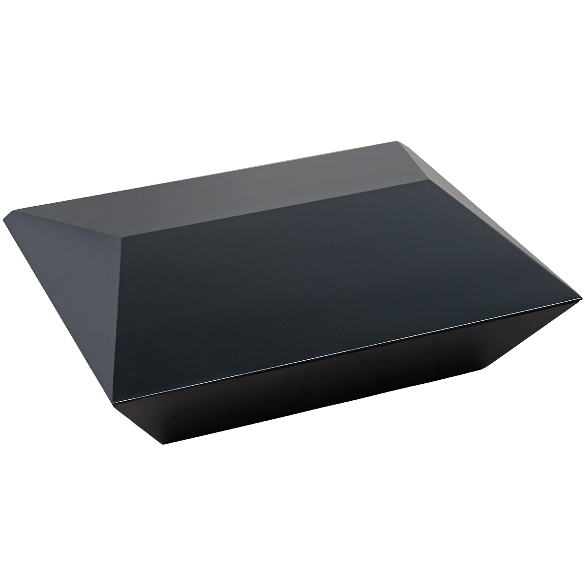 Humidor Aria Black 40-80 Ct. 13 3 5 X 10 4 5 X 4 3 5"