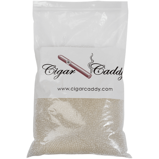 Humidifier Cigar Caddy Clear Crystal Gel Beads 1 Lb