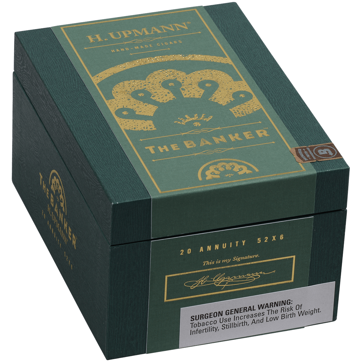 H. Upmann The Banker Annuity 20 Ct. Box 6.00X52