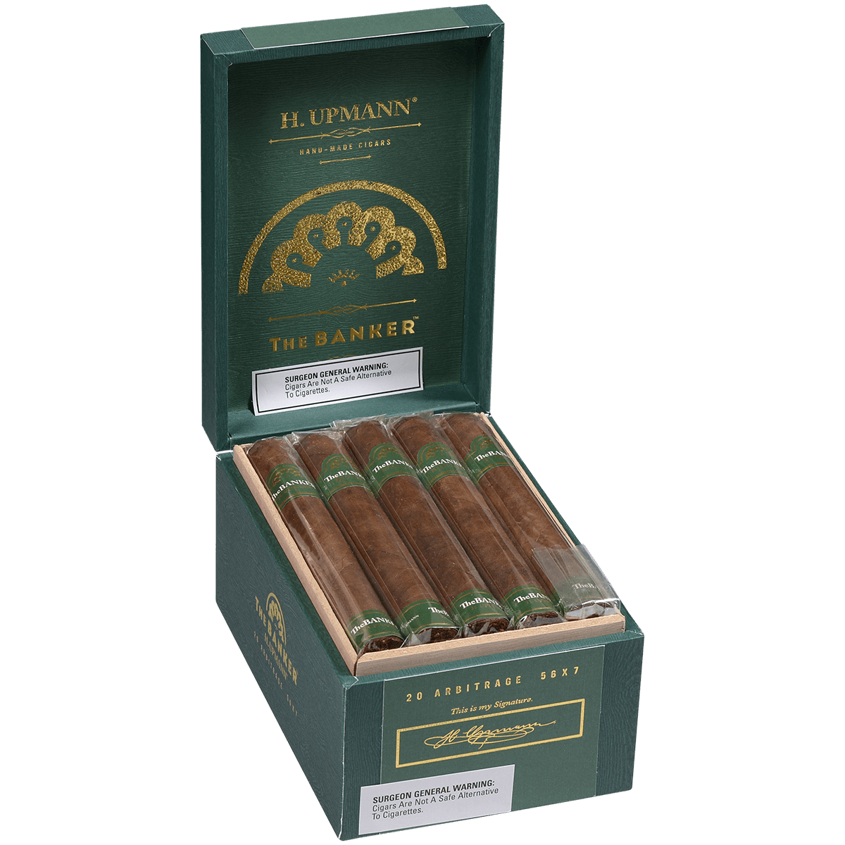 H. Upmann The Banker Arbitrage 20 Ct. Box 7.00X56