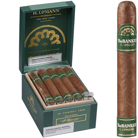 H. Upmann The Banker Currency 20 Ct. Box 5.50X48