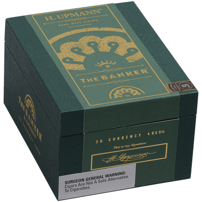 H. Upmann The Banker Currency 20 Ct. Box 5.50X48