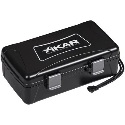 Humidor Travel Xikar Black 10 Ct.