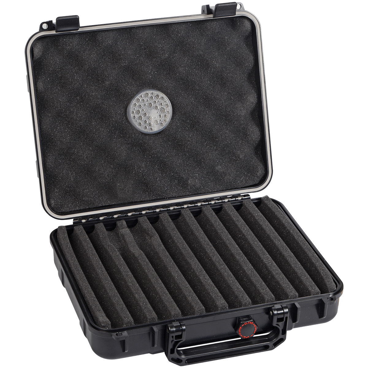 Humidor Travel Xikar Black 18-24 Ct.