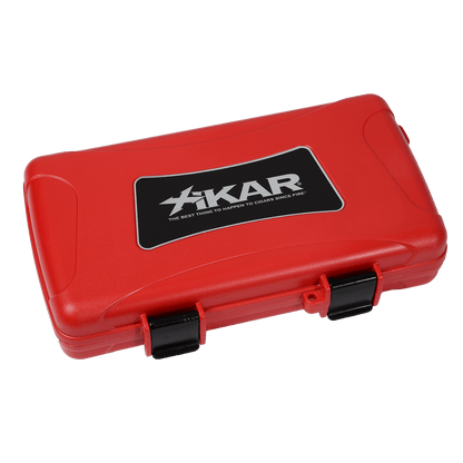 Humidor Travel Xikar Red 5 Ct.