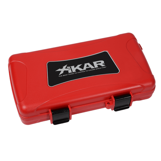 Humidor Travel Xikar Red 5 Ct.