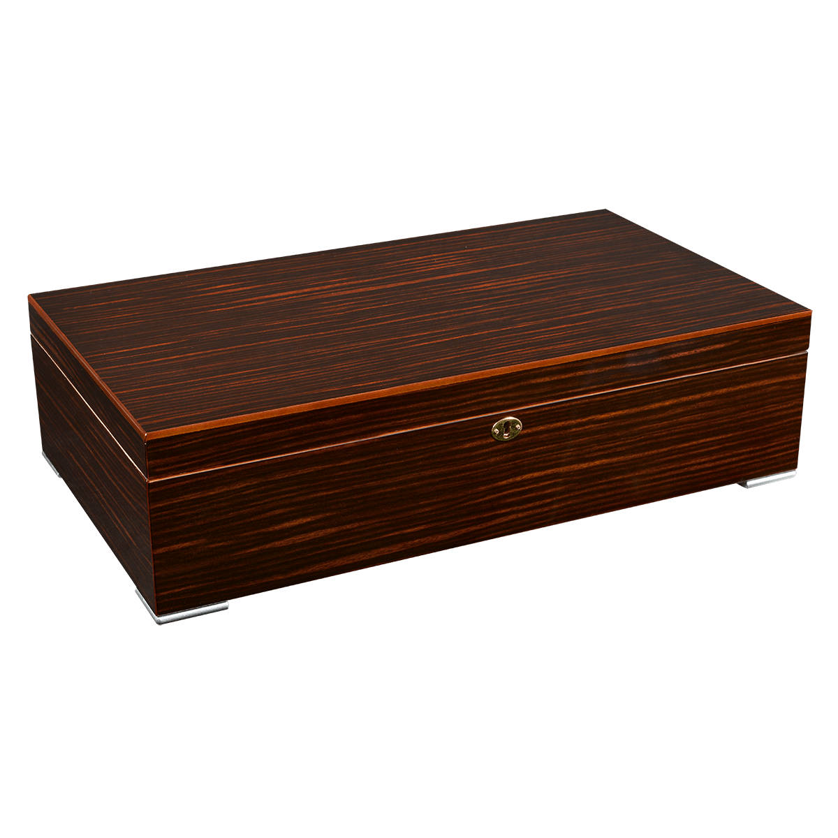 Humidor Valentino 250 Cigar Ct High Lacquer 21" W X 12" D X 5 1 2" H