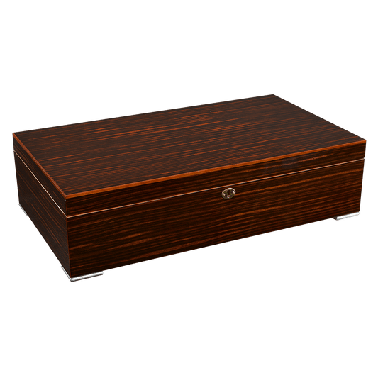 Humidor Valentino 250 Cigar Ct High Lacquer 21" W X 12" D X 5 1 2" H