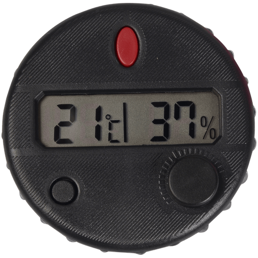 Hygrometer Digital Hygroset Round Fm