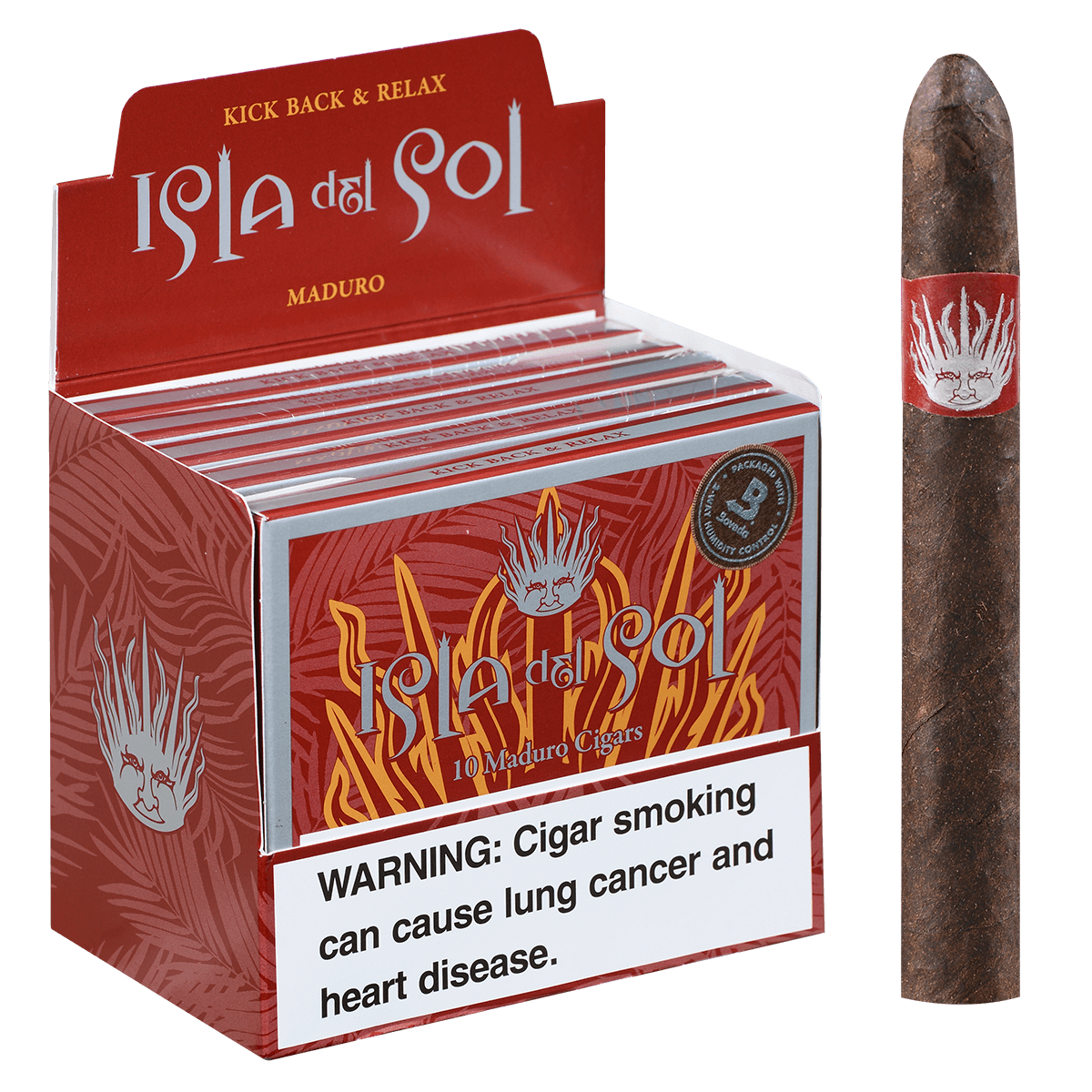 Isla Del Sol Maduro Breve 5/10 Tins 4.00X32