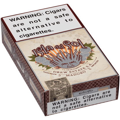 Isla Del Sol Maduro Robusto 10 Ct. Box 5.00X52