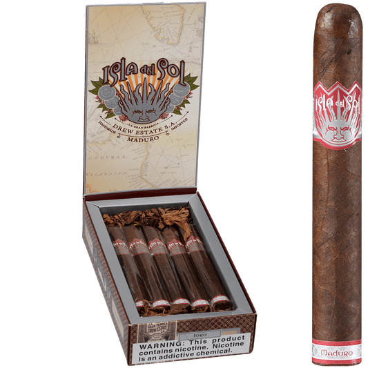 Isla Del Sol Maduro Toro 10 Ct. Box 6.00X52