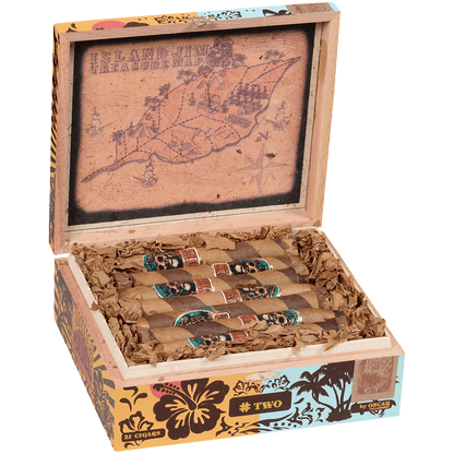 Island Jim By Oscar Barber Pole 21 Ct. Box 6.50X52