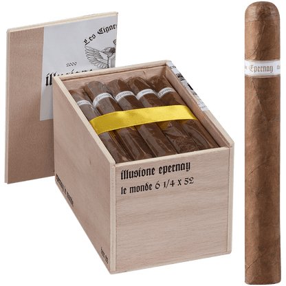 Illusione Epernay Le Monde Toro Gordo 25 Ct. Box 6.25X52